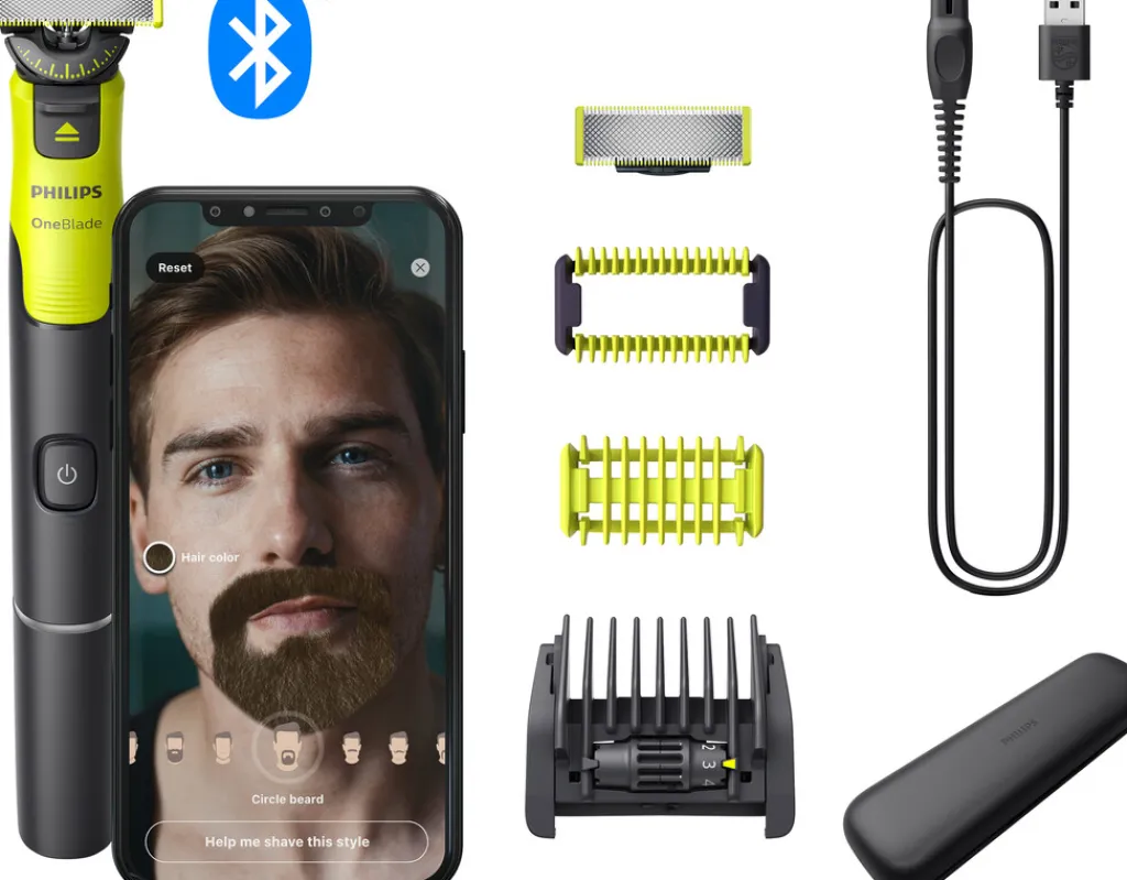 Philips Hårtrimmere > OneBlade 360 Ansigts- og Hårtrimmer