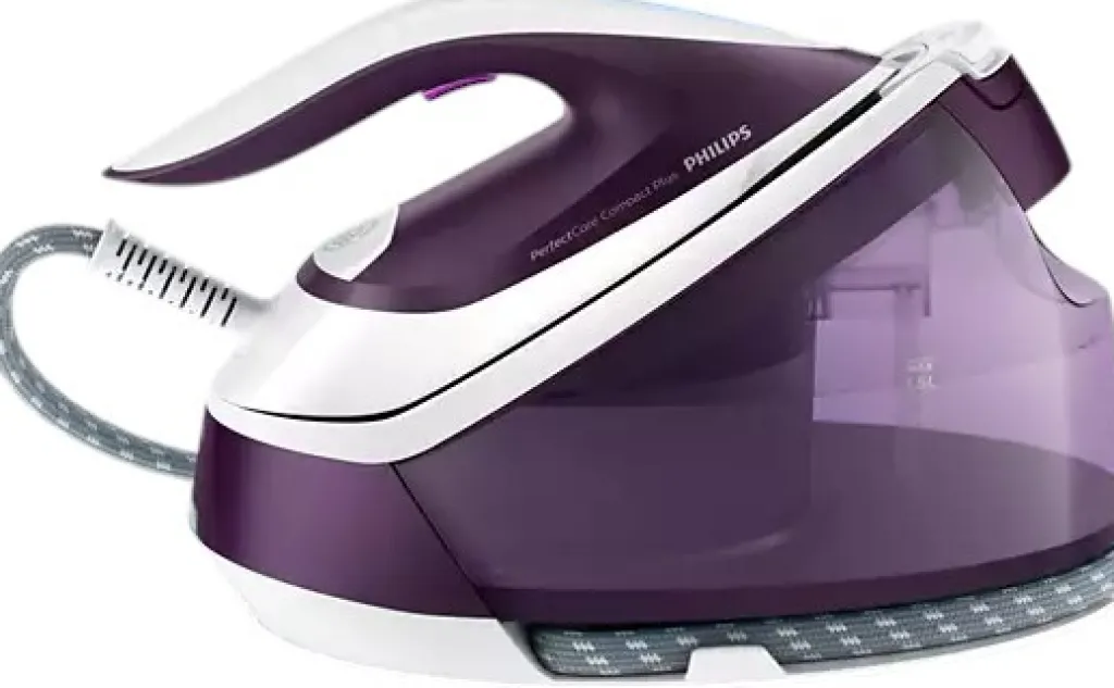 Online PerfectCare Compact Plus Strygejern m. Dampstation, Lilla Strygejern
