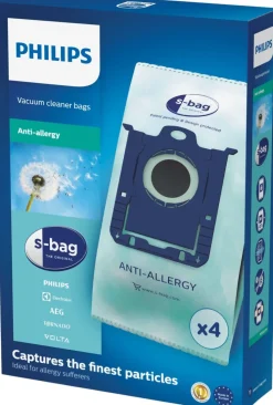 Hot Philips S-bag Anti-Allergy Støvsugerpose 4 stk.
