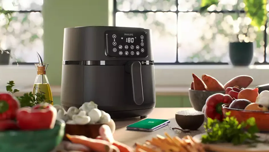 Sale Philips Series 5000 Airfryer 7,2 L, Sort
