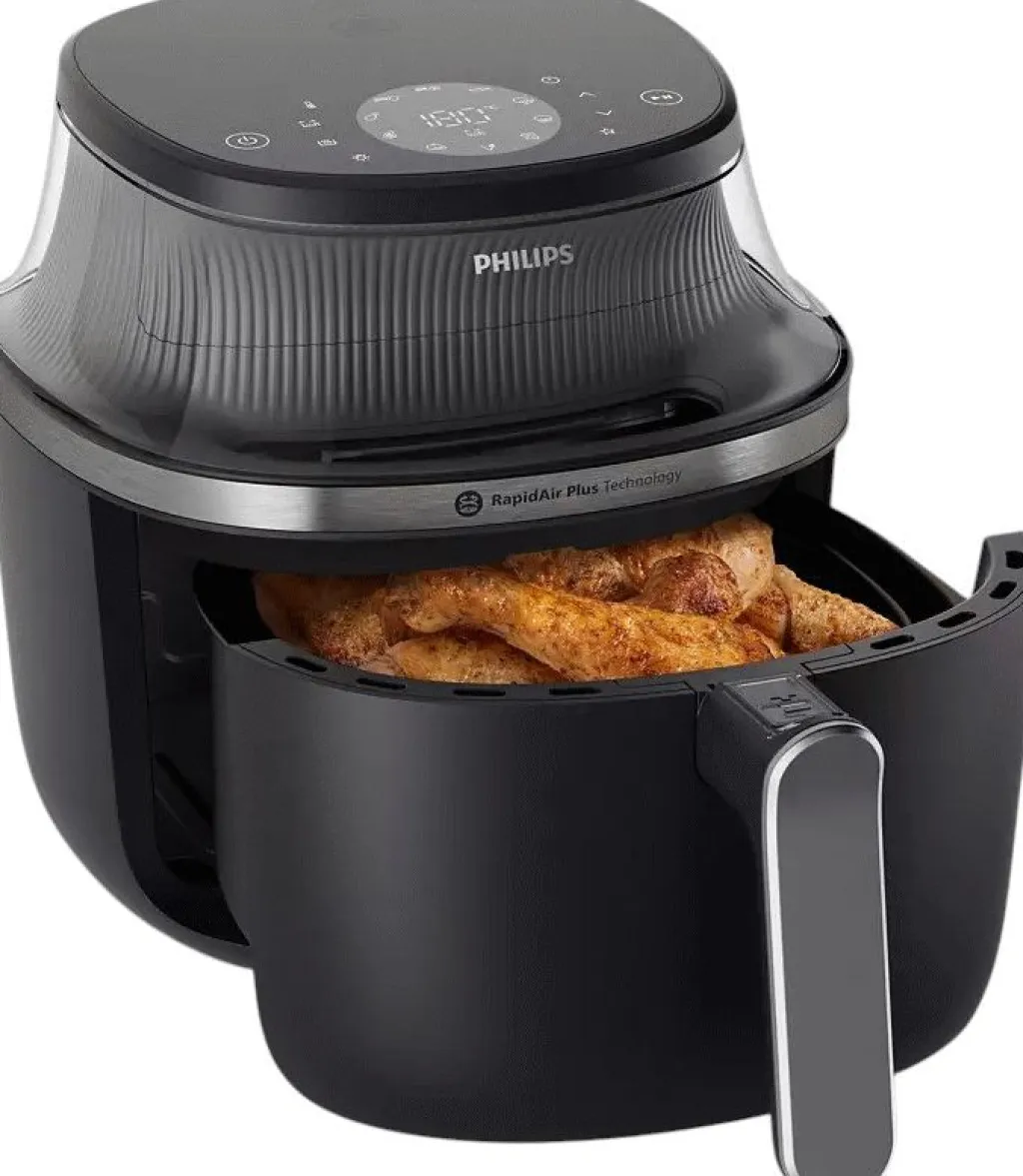 Philips Tilberedningsapparater > Series 3000 Airfryer 6,2 L, Sort