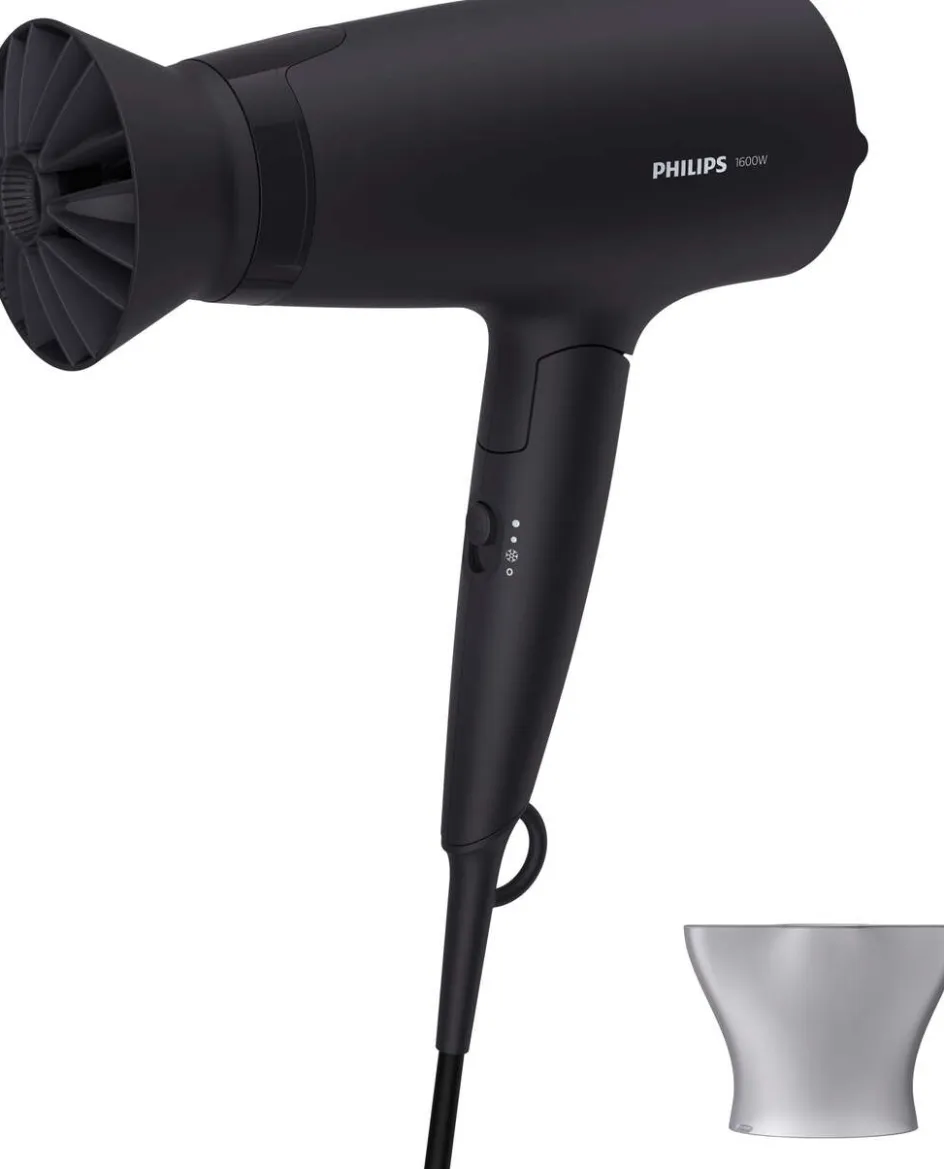 Clearance Philips Series 3000 Hårtørrer, Sort