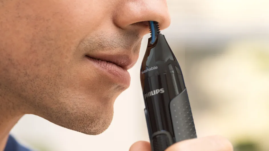 New Philips Series 3000 Næse-, Øre- og Bryntrimmer, Grå