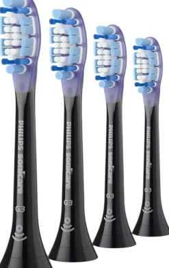 Best Philips Sonicare G3 Premium Gum Care Tandbørstehoved 4 stk, Sort