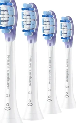 Hot Sonicare G3 Premium Gum Care Tandbørstehoved 4 stk, Tandbørstehoveder