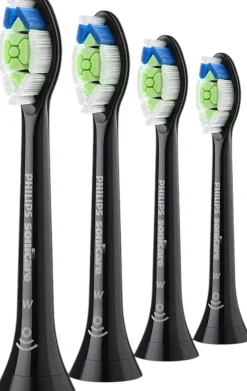 Hot Philips Sonicare Optimal White Tandbørstehoved 4 stk, Sort