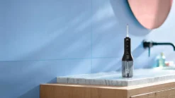 Philips Elektriske Tandbørster > Sonicare Power Flusser 3000 Ledningsfri Mundskyller, Sort