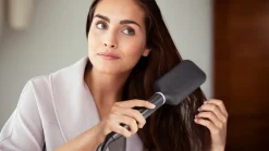 Best StyleCare Essential Opvarmet Glattebørste, Sort Børster