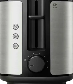 Sale Viva Collection Brødrister m. 2 Skiver Bredbrødholder, Rustfrit Stål Brødristere Og Bordgrill