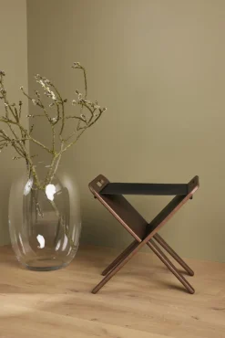 Outlet Piet Hein Klaburet H63 cm, Valnød/ Sort