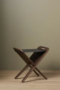 Outlet Piet Hein Klaburet H63 cm, Valnød/ Sort