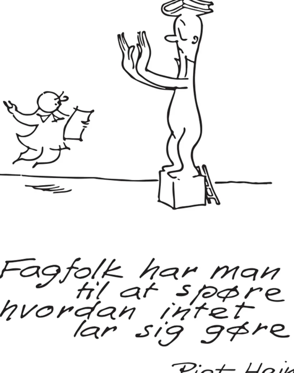 Piet Hein Vandglas > Vandglas m. Gruk Undfly alle/Fagfolk har man 2 stk. 25 cl