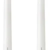 Best Kronelys LED 2 stk. ?2,3xH20 cm, Hvid Stearinlys|Led Stearinlys