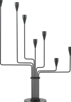 Outlet Piet Hein Lysestage Karlsvognen H63 cm, Sort