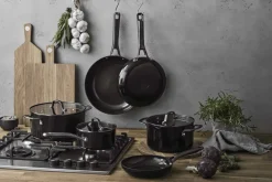 Sale Pillivuyt Gourmet Blavet Grydesæt m. Aluminium/Keramisk Belægning 6 Dele
