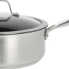 Pillivuyt Gourmet Pander > Roya Sauterpande Keramisk Non-stick 24 cm, Rustfrit Stål