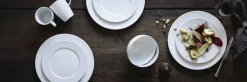 Pillivuyt Skåle|Spisestue > Plissé Skål Ø12 cm/28 cl, Hvid