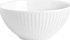 Pillivuyt Skåle|Spisestue > Plissé Skål Ø12 cm/28 cl, Hvid
