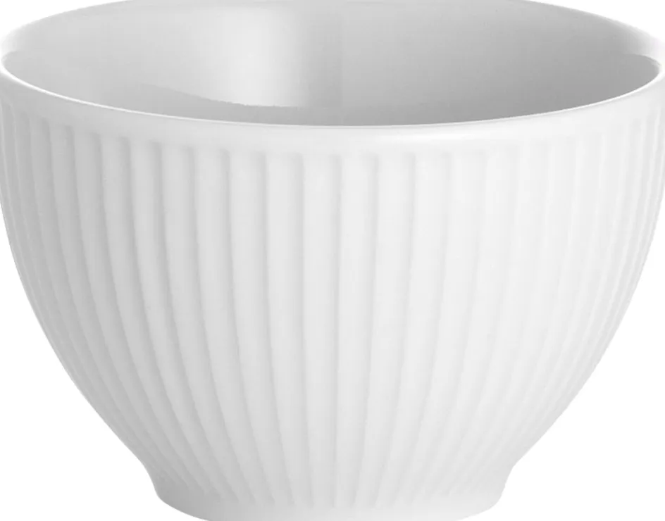 Best Pillivuyt Plissé Skål Ø9 cm/18 cl, Hvid