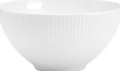 Plissé Skål Ø25 cm/3,3 L, Hvid Skåle|Spisestue