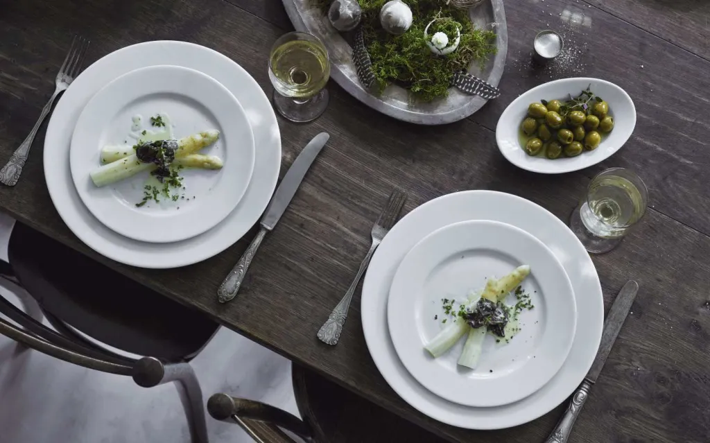 Clearance Sancerre Tallerken , Hvid Frokosttallerkener