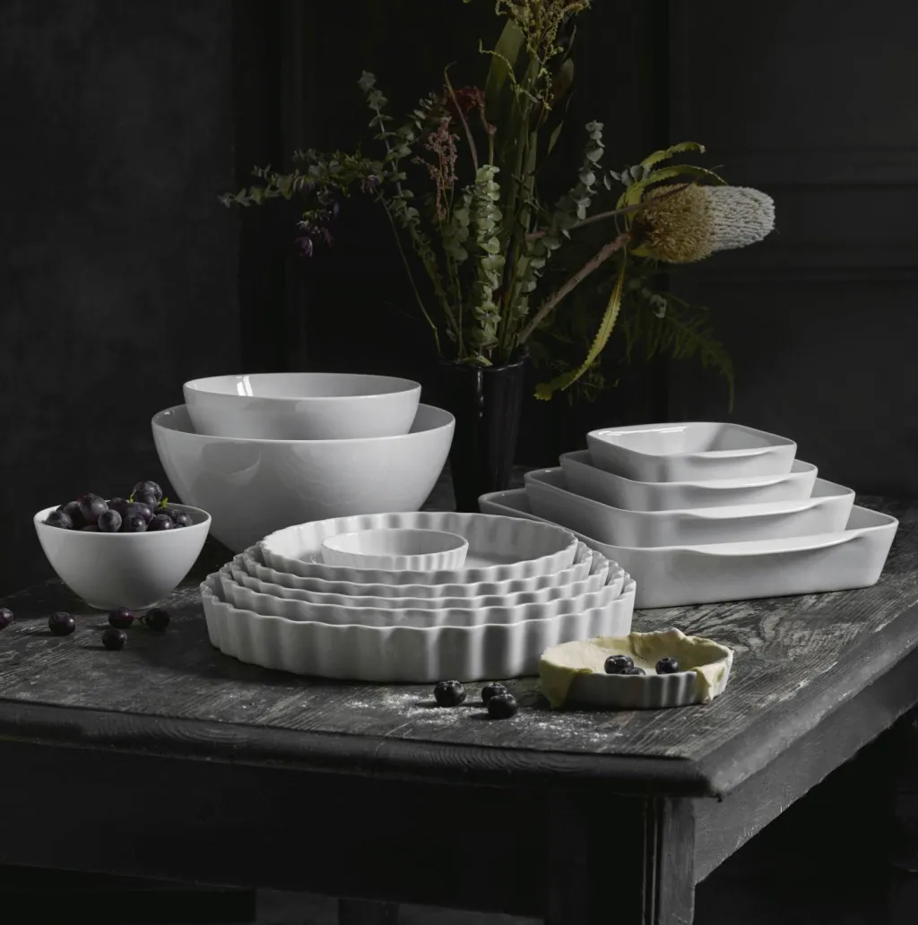 New Serie Originale Tærteform Ø29 cm, Hvid Spisestue|Fade