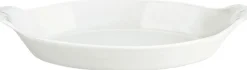 Pillivuyt Serie Originale Oval Serveringstallerken , Hvid