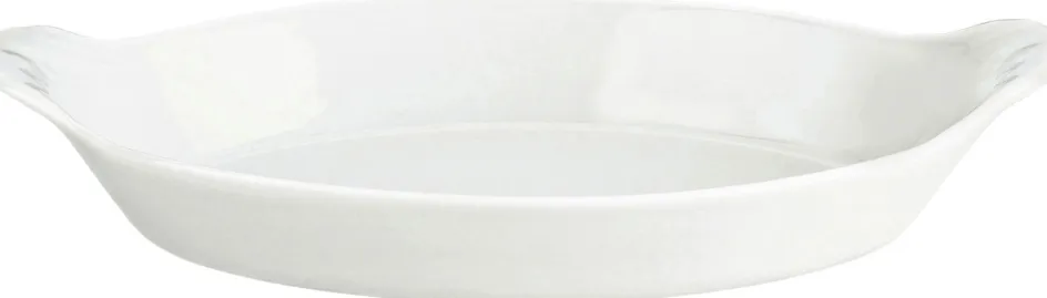Pillivuyt Serie Originale Oval Serveringstallerken , Hvid
