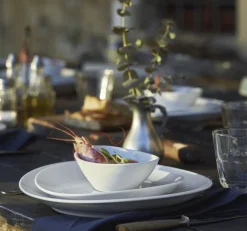 New Pillivuyt Serie Originale Oval Steaktallerken , Hvid