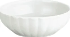 Clearance Serie Originale Bredrillet Skål Ø14 cm, Hvid Skåle|Spisestue