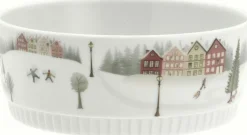 Pillivuyt Vinter Toulouse Skål , Hvid
