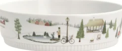 New Vinter Toulouse Skål Ø20 cm/1,2 L, Hvid Skåle|Spisestue