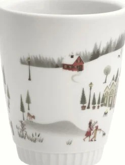Sale Vinter Toulouse Krus 27 cl, Hvid Juleglas Og Krus|Krus