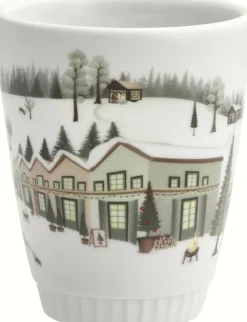 Sale Vinter Toulouse Krus 27 cl, Hvid Juleglas Og Krus|Krus