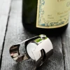Point Virgule Vin- Og Skænkepropper > Champagneprop, Metallisk Sort