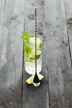 Online Point Virgule Cocktail-ske 30,5 cm, Metallisk Sort