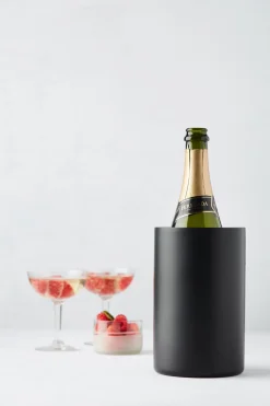 Point Virgule Champagne- Og Vinkølere > Flaskekøler Ø11,9 cm, Rustfrit Stål/Sort