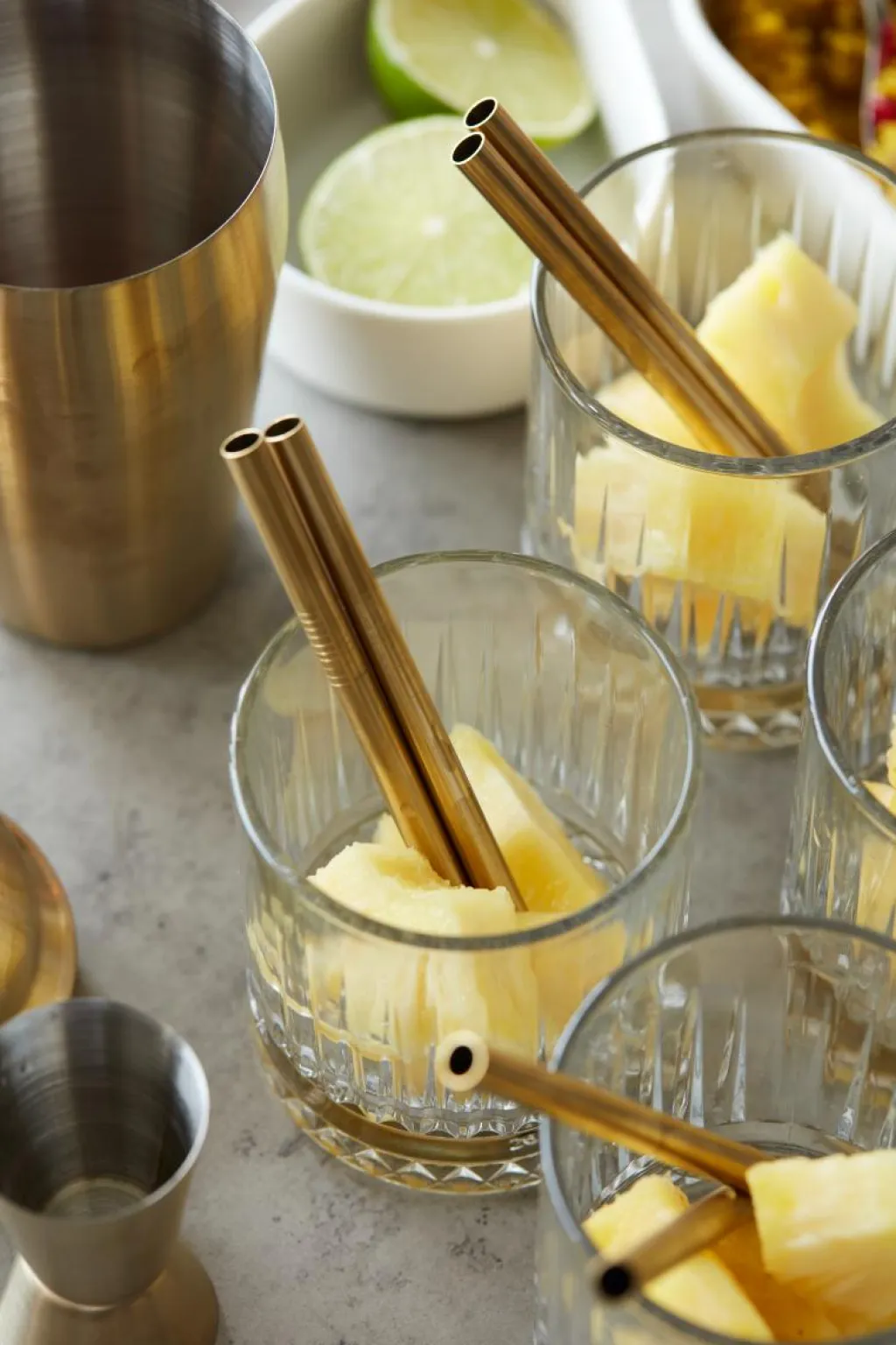 Point Virgule Barudstyr > Jigger 20/50 ml, Rustfrit Stål/Guld