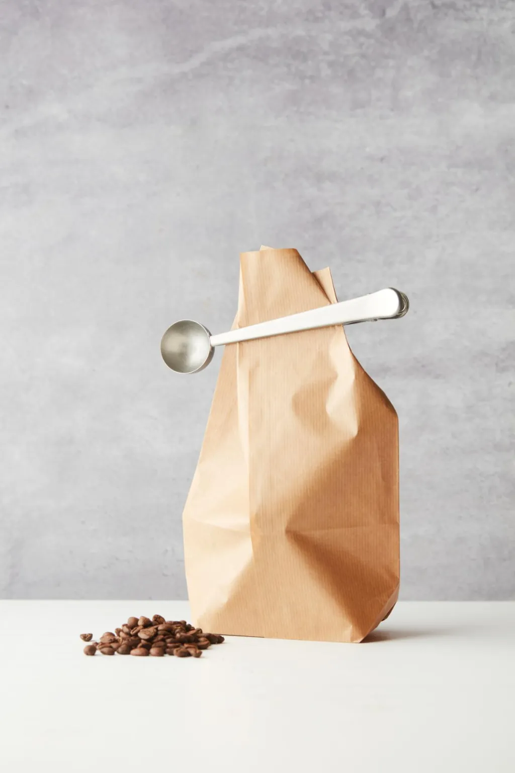 Point Virgule Tilbehør Til Kaffe Og Te > Kaffeske m. Clips, Rustfrit Stål