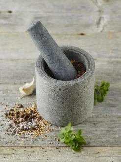 Discount Point Virgule Morter m. Støder Ø11 cm, Granit