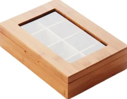 Point Virgule Opbevaring Til Køkkenet > Teopbevaringsæske 29x20 cm, Bambus