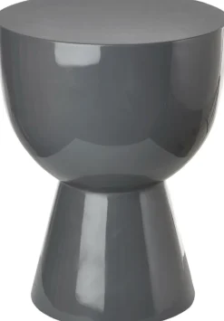 New POLSPOTTEN Tip Tap Sidebord H46 cm, Mørk Grå