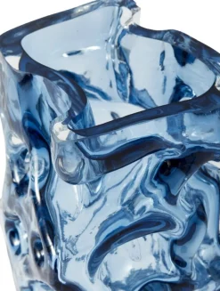 Sale POLSPOTTEN Ice Vase H29 cm, Mørkeblå