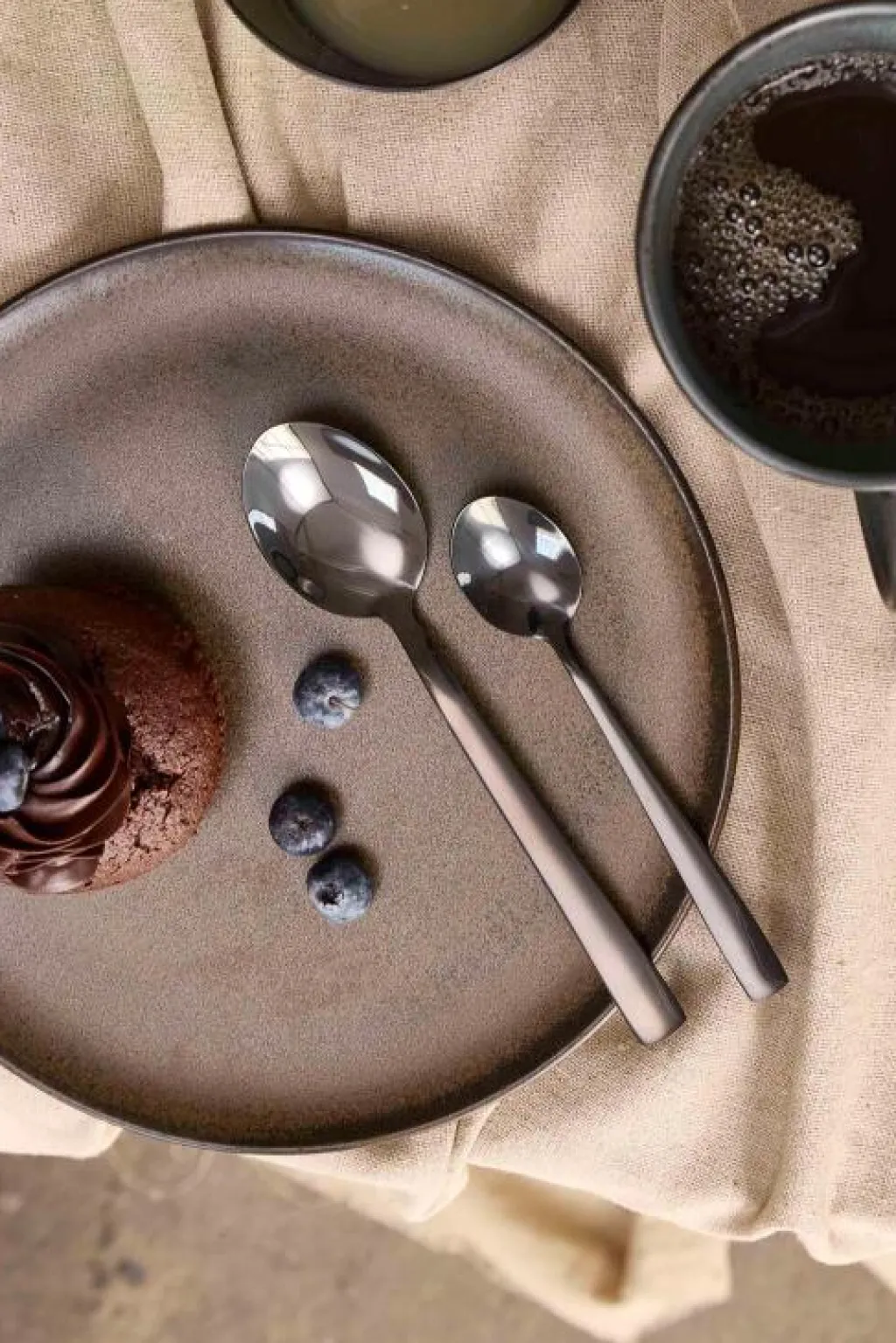 Online Dessertske 4 stk. 17 cm, Teskeer
