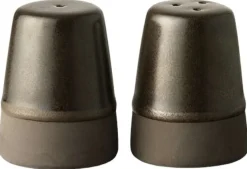Discount RAW Salt- og Pebersæt H6 cm, Metallic Brown