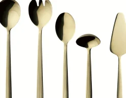 Clearance RAW Serveringssæt , Champagne Guld