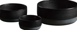 Sale Skålesæt 3 stk, Titanium Black Skåle|Spisestue
