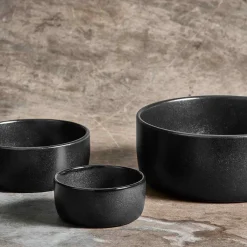 Sale Skålesæt 3 stk, Titanium Black Skåle|Spisestue