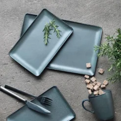 Online RAW Tallerken 31,5x, Northern Green