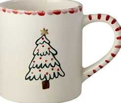 Christmas Hand-Painted Krus 42 cl, Juleglas Og Krus